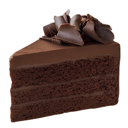 Chocolate Cake Slice